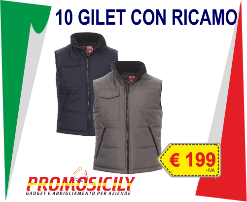 PACCHETTO 10 GILET STAR